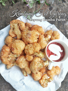 Foto resep Kembang Kol Goreng (Tepung Bumbu Putih)