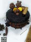 Bolu Kukus Coklat Blueberry