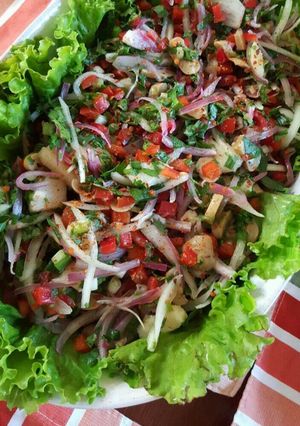 Una foto de Ceviche Vegano