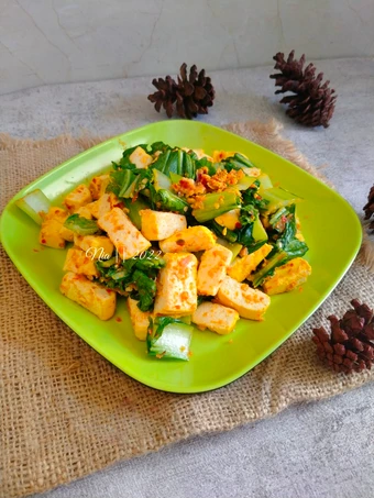 Recipe 3. Pokcoy Tahu Saos Tiram Pedas the So Delicious Makes you drool