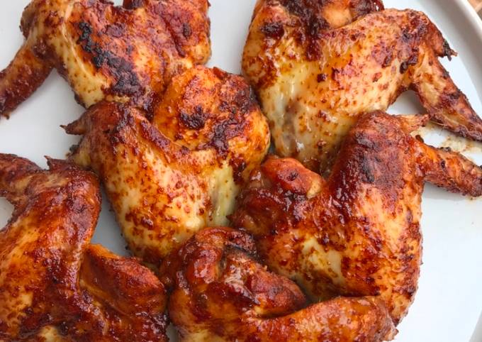 Simple Way to Prepare Perfect Easy grilled chicken wings - Quick and Easy Meals