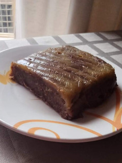 Una foto de Dulce de batata natural con chocolate 🍠