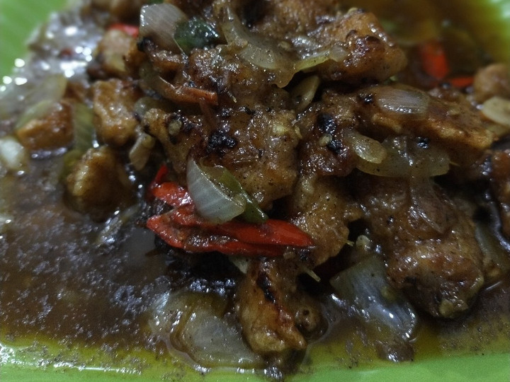 Anti Ribet, Memasak Ayam goreng tepung lada hitam Simpel