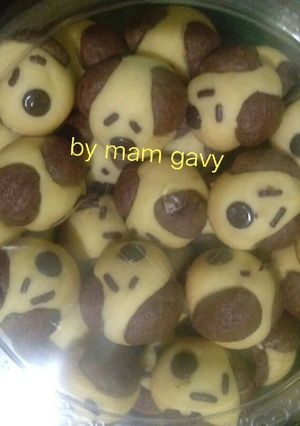 Foto resep Kukis karakter doggie NO OVEN