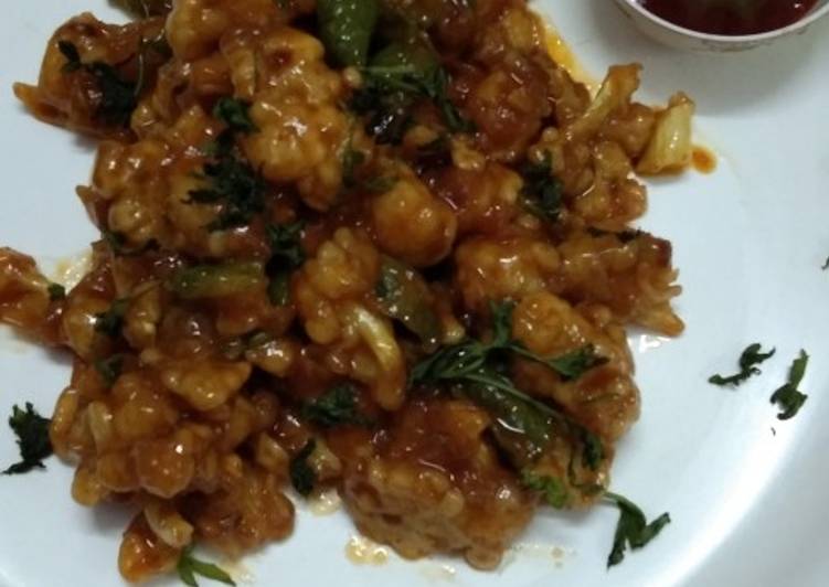 Simple Way to Cook Delicious Gobhi Manchurian
