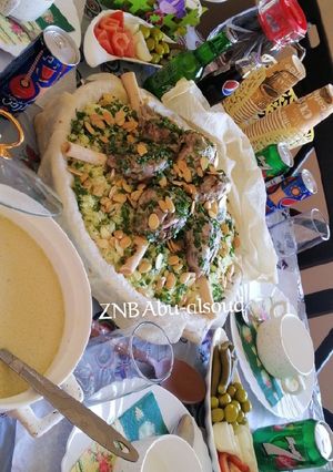 صورة لوصفة منسف أردني🤩