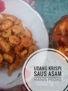 Foto resep Udang Krispi Saus Asam Manis Pedas