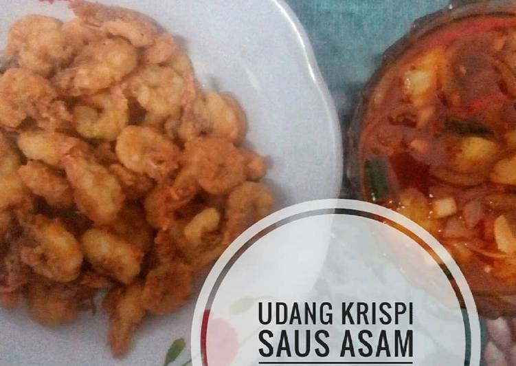 Udang Krispi Saus Asam Manis Pedas