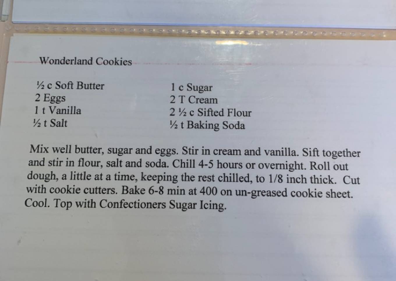 Alison’s Wonderland Cookies