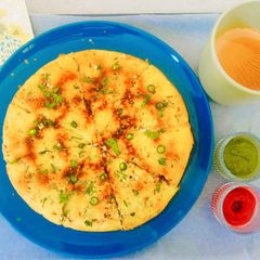 A picture of Instant Fasting Pancake-Healthy Farali Handvo (No Fermentation).