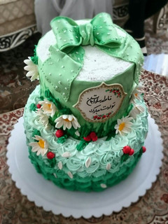 عکسی از دستور کیک تولد سفارشی