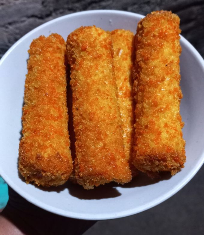 Foto resep Roti goreng gulung isi sosis