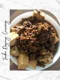 Tauhu Daging cincang (Non Halal)
