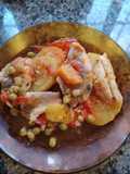 Salmonete a la portuguesa