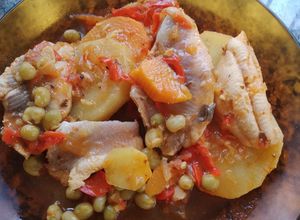 Una foto de Salmonete a la portuguesa