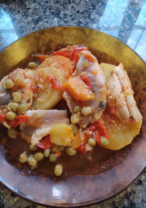Una foto de Salmonete a la portuguesa