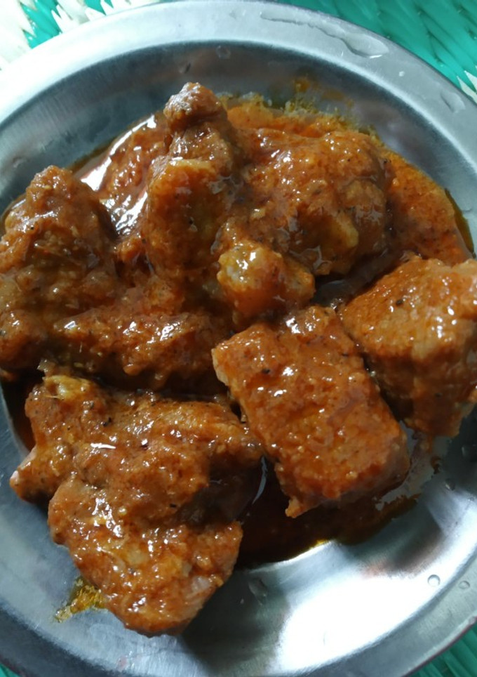 மட்டன் வருவல்(mutton varuval recipe in tamil) செய்முறை முக்கிய புகைப்படம்