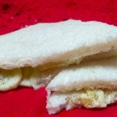 A picture of Simple veg sandwich.