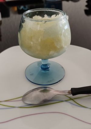 Una foto de Sorbet Champaigne