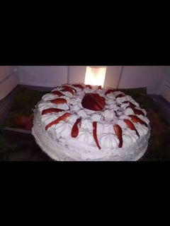 صورة لوصفة تورته عيد الحب