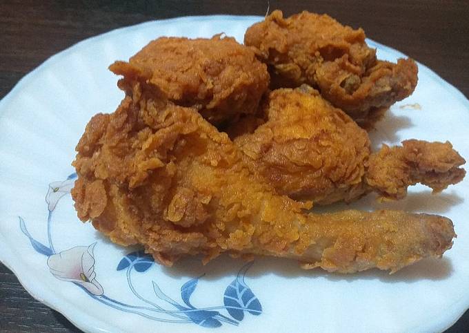 Ternyata ini loh! Resep membuat Ayam krispy gurih ala dapur ikooki dijamin sesuai selera