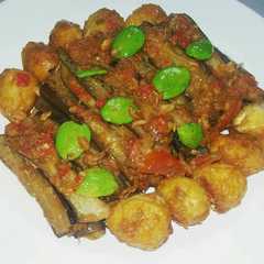 Balado terong,telur,pete রেসিপির প্রধান ছবি