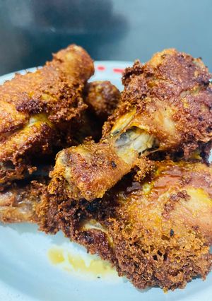 Foto resep Ayam Goreng Bumbu Santan
