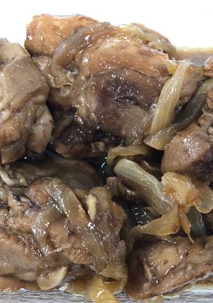 Una foto de Delicias de pollo al Pedro Ximénez
