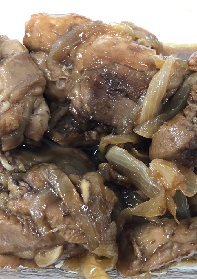 Una foto de Delicias de pollo al Pedro Ximénez