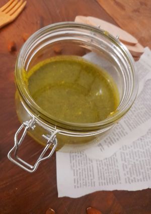 Une photo de Pesto aux épinards