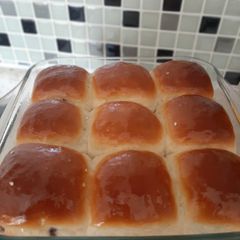No mixer milk soft buns A picture of No mixer milk soft buns.