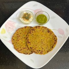 A picture of Healthy Lauki Paratha 🫓.