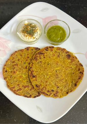 A picture of Healthy Lauki Paratha 🫓.
