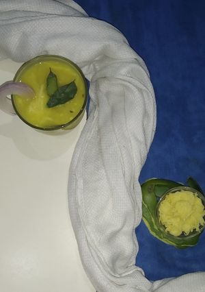 कैरीकढी (kairi kadhi recipe in marathi) रेसिपी चे मुख्य फोटो 