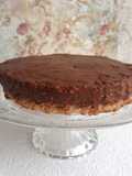 Tarta Vegana de cacao y avellanas tostadas (sin azúcar y sin harinas)