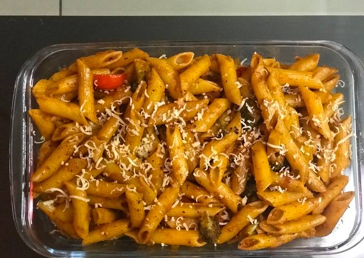 Easiest Way to Prepare Award-winning Pasta in red sauce