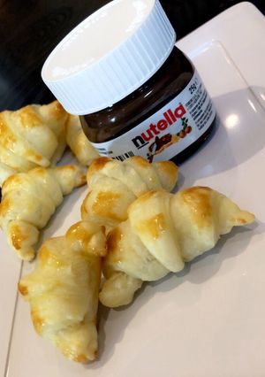 Une photo de Tiny croissants chocolat