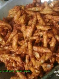 Foto resep Kacang sembunyi pedas manis