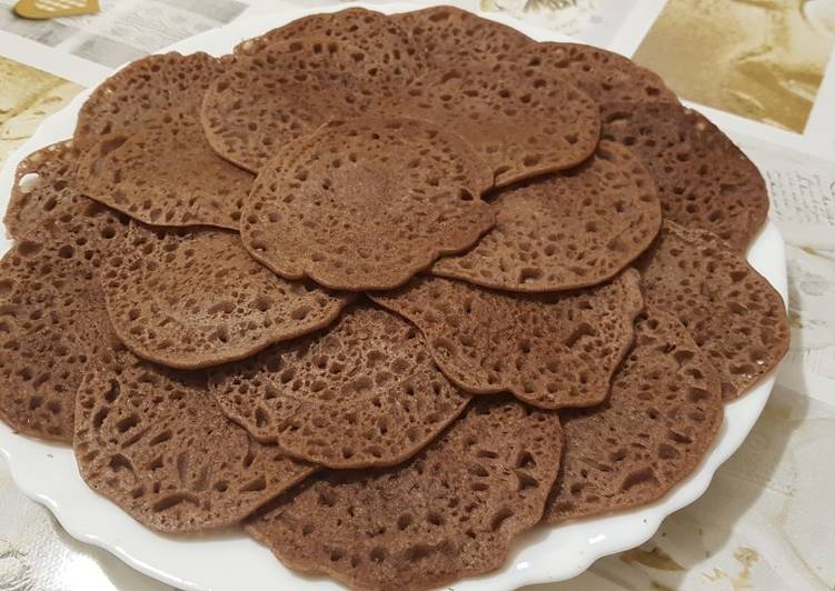 Csokis mini palacsinták (glutén-, laktóz-, tojásfehérjementes)