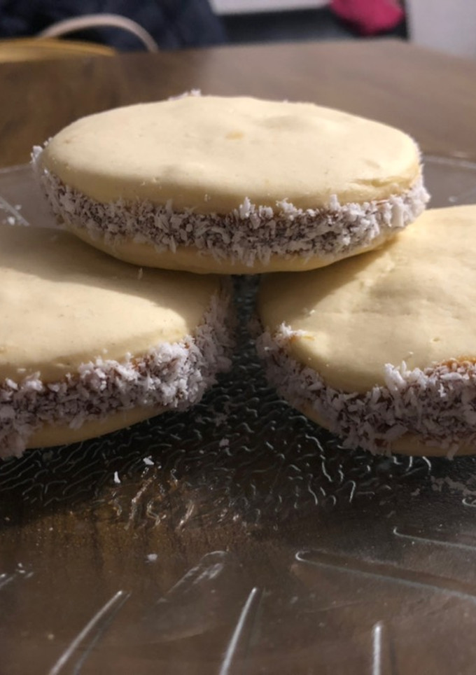 Una foto de Alfajores de maicena