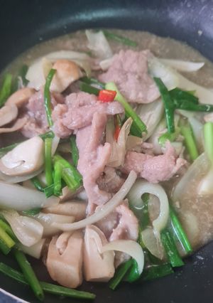รูปของ เนื้อสันผัดน้ำมันหอย
