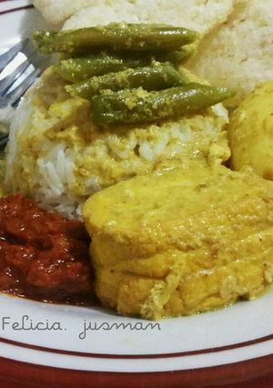 Foto resep Telur & Tahu Santan
