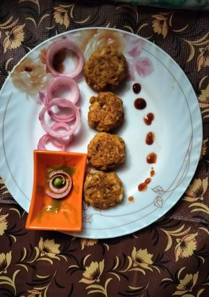 A picture of Raw jackfruit kebab.