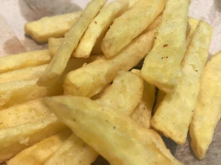 Resep Kentang Goreng Krispi (Crispy French Fries) Anti Gagal