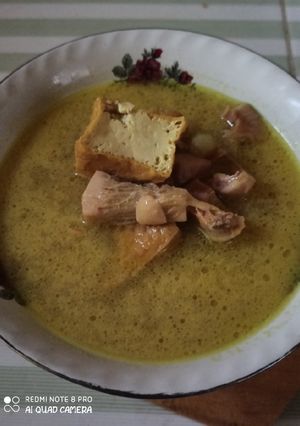 Foto resep Sayur nangka plus tahu
