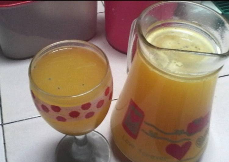 Resep Orange Juice Lezat