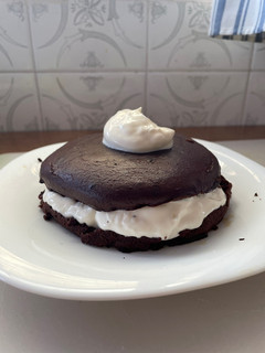 Una foto de Brownie con 3 ingredientes