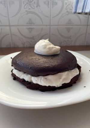 Una foto de Brownie con 3 ingredientes
