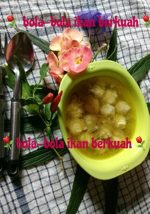 Foto resep Bola-bola ikan berkuah