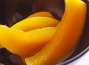 Una foto de Mangos en almíbar súper fácil